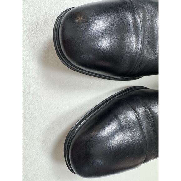 SALVATORE FERRAGAMO Leather Oxford Dress Shoes Size US 8.5 D Black main image 6
